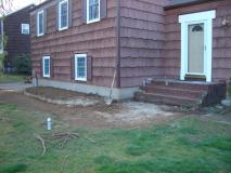 A recent hardscapes installation company job in the area