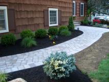 A recent brick repair masonry job in the area
