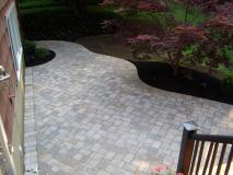 A recent hardscape contractor job in the area